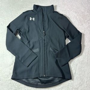 Under Armour Youth Girls Long Sleeve Jacket Size Small